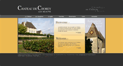 Desktop Screenshot of chateau-de-chorey-les-beaune.fr